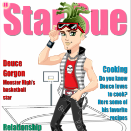 Deuce Gorgon magazin öltöztetős Monster high játék