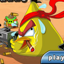 Harcos madár Angry Birds játék