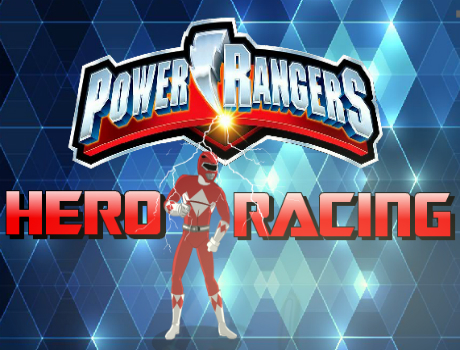 Power Rangers Hero Racing motoros játék