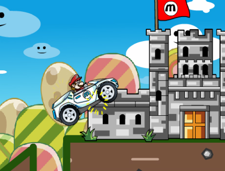 Super Mario autós játék