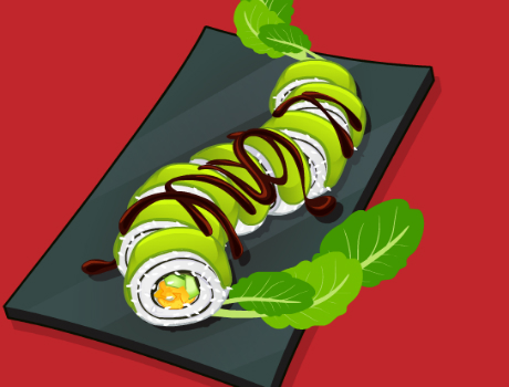 Sushi készítés főzős játék