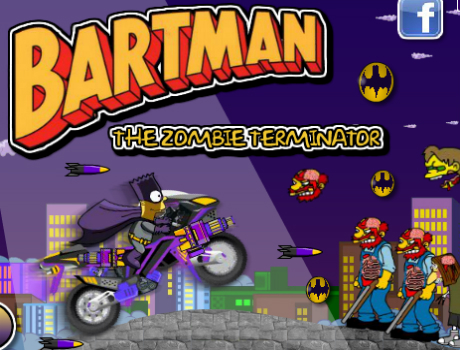 Szuper Bartman motoros játék