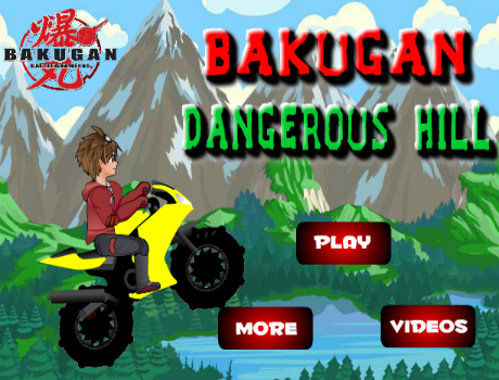 Veszélyes hegyek motoros játék