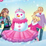 Hóember divat Barbie játék