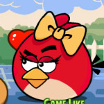 Szerelem rózsa Angry Birds játék