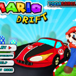 Mario drift autós játék