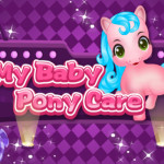 My Baby Pony Care lovas játék