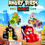 Szuper jó autóverseny Angry Birds játék