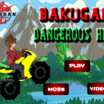 Bakugan Dangerous Hill motoros játék