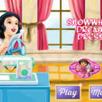 Hófehérke tervezett ruhája hercegnős játék