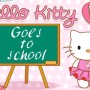 Iskolába készülődés Hello Kitty játék