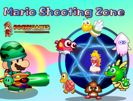 Mario lövöldözős játék