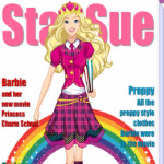 Iskolai magazin Barbie játék