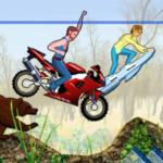 Moto rush motoros játék