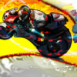 Moto racing motoros játék
