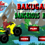 Veszélyes hegyek motoros játék
