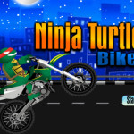 Ninja teknős motoros játék