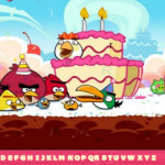 Rejtett ABC Angry Birds játék