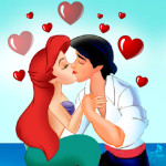 Ariel csókja Disney játék